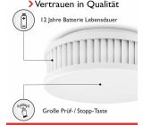 Pyrexx PX-1 - 1 Stück • Rauchmelder 12 Jahre Batterie mit Magnet-Halterung