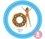 Intex Luftmatratze Schwimmreifen Chocolate Donut114 cm