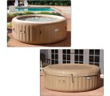 Intex Ø 196 x 71 cm Whirlpool Pure SPA - Bubble Massage Beige 
