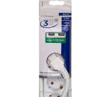 VIVANCO 3 fach Steckdosenleiste mit Schalter + 2fach USB Mehrfachsteckdose