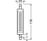 Osram LED B15d Lampe Leuchtmittel warmweiß Stiftlampe SLIM LED