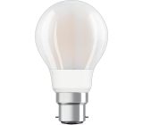 LEDVANCE Smarte LED-Lampe mit Wifi B22d Dimmbar Warmweiß Birnenform Matt 60W