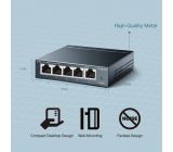 TP-Link TL-SG105S 5-Port Netzwerk Switch Gigabit LAN Verteiler Switch [B-WARE]