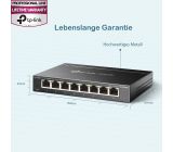 TP-Link TL-SG108E Gigabit 8 Port Netzwerk Switch LAN Ethernet Verteiler [B-WARE]
