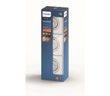 Philips LED Einbauspot Deckenstrahler Einbaustrahler dimmbar warmweiß 3er SET