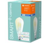 LEDVANCE Smarte LED-Lampe mit Bluetooth E27 Dimmbar Warmweiß  4er-Pack