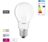 Osram LED Star Classic A Lampe, Kolbenform E2740 Watt Warmweiß