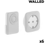 Walled Mini Led Lampen mit Fernbedienung (6Er Pack)