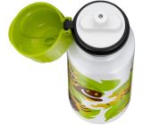 alfi Edelstahl Trinkflasche Jungle Weiß 600 ml 4x Absolut Dicht