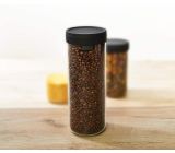 alfi Vorratsglas mit Deckel Borosilikat-Glas L Space Grau 2,0 l