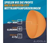[KOMBİ DEAL] JOOLA Tischtennisplatte mit Netz Mittelgroß mit 24x Tischtennisbälle 