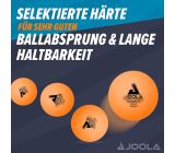 [KOMBİ DEAL] JOOLA Tischtennisplatte mit Netz Mittelgroß mit 24x Tischtennisbälle 