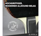JOOLA Tischtennis Set Tischtennisschläger Tischtennisbälle mit Hülle