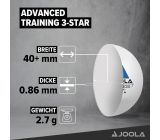 JOOLA Tischtennis Set Tischtennisschläger Tischtennisbälle mit Hülle