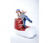 SITTING POINT Sitzsack Brava Chuck 105x60x70cm rot