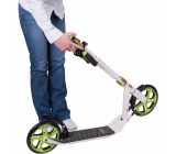 HUDORA Scooter Roller CLVR 250 Tret-Roller Klapproller weiß/grün