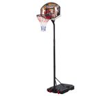 Hudora Basketballständer 206-260cm Höheverstellbarer mit Rollen