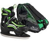 HUDORA Unisex Kinder Wasserfest Allround Schlittschuh Grün 29-32