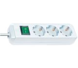 Brennenstuhl Eco-Line Steckdosenleiste 3-fach Steckdosenleiste 