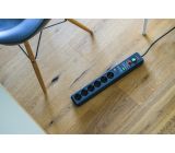 Brennenstuhl Secure-Tec, Steckdosenleiste 6-fach 3m 
