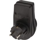 Brennenstuhl Steckdosenadapter für außen mit Schalter