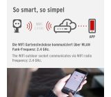 Brennenstuhl Gartensteckdose mit WiFI Außensteckdose mit Erdspiess