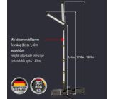 Brennenstuhl Multi Battery LED Akku Teleskop-Arbeitsstrahler 6050 MA 7700lm