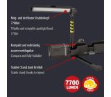 Brennenstuhl Multi Battery LED Akku Teleskop-Arbeitsstrahler 6050 MA 7700lm