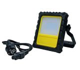Kopp Akku LED Strahler mit Netzteil 10 Watt Anthrazit/Gelb
