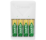 Varta Plug Charger Batterieladegerät mit 4x AA Akkus 2100mAh