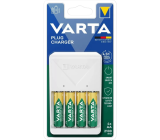 Varta Plug Charger Batterieladegerät mit 4x AA Akkus 2100mAh