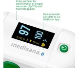 Medisana PM 100 Pulsoximeter Connect Blutsauerstoffsättigung mit Bluetooth