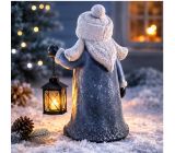 Weltbild Gartenzwerg 40 cm Gartenfigur Gartendeko mit Laterne Deko-Figur 