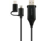 Speedlink 4-in-1 USB-C Adapter Kabel HQ 1m [ B-Ware]