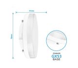OSRAM LED GX53  Leuchtmittel  Reflektor 25W [4er-Pack]