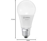 Ledvance Smart+ LED Lampe WiFi E27 Dimmbar Glühbirne 14W Warmweiß
