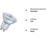 OSRAM PAR16 LED Reflektorlampe GU10 Glühbirne Dimmbar Spot Strahler Lampe [2ER PACK]