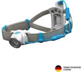 Ledlenser NEO10R LED Stirnlampe (Lauflampe) Blau + Gratis K1 Mini Taschenlampe