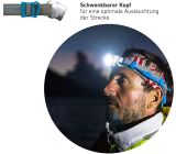 Ledlenser NEO10R LED Stirnlampe (Lauflampe) Blau + Gratis K1 Mini Taschenlampe