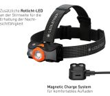 LEDLENSER MH7 600 Lumen Akku Stirnlampe Kopflampe