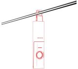 LEDLENSER iW5R LED Arbeitsleuchte Wiederaufladbar 300 lm Flashlight 