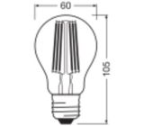 LEDVANCE LED Stromsparlampe E27 Warmweiß 100W Glühbirne