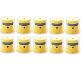 Xeltys NF-Rauchmelder 10er Pack, TANA X5-/EN14604 gelb