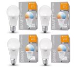 LEDVANCE Smarte LED-Lampe mit WiFi Technologie E27 RGB 100 W [4er PACK]
