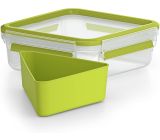  2x Tefal - MASTERSEAL Micro - Aufbewahrungsbox, Kunststoff, grün, 0.85L 