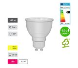 OSRAM LED Reflektor PAR16 GU10 50W Warmweiß (12 Stück)