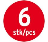 Brennenstuhl Steckdosen Schutzkappe Kindersicherung für Steckdose [6er-Pack]
