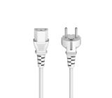 Hama Netzkabel  3-polig mit Schutzkontaktstecker Kaltgerätekabel 5m 