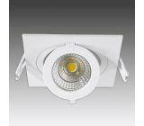 Eco Light  LED-Einbauleuchte Como 6W weiß [2ER PACK]
