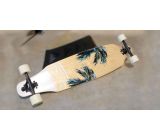 Muuwmi Longboard ABEC 7 Zoll Skateboard Kickboard 97cm